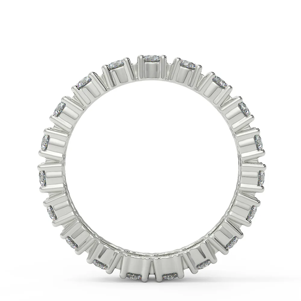 San Moissan USA Round Moissanite Band For Women