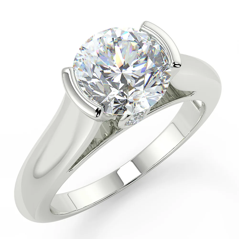 San Moissan USA Moissanite Diamond Wedding Ring For Women