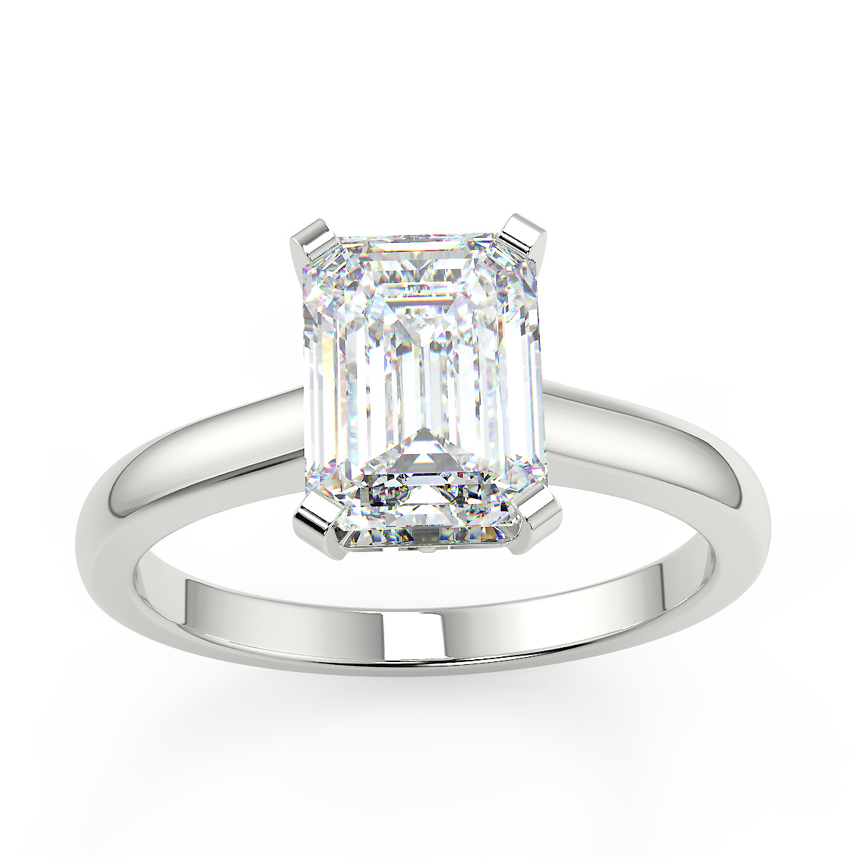 One Carat Oval Lab Grown Diamond Ring | Barkev's
