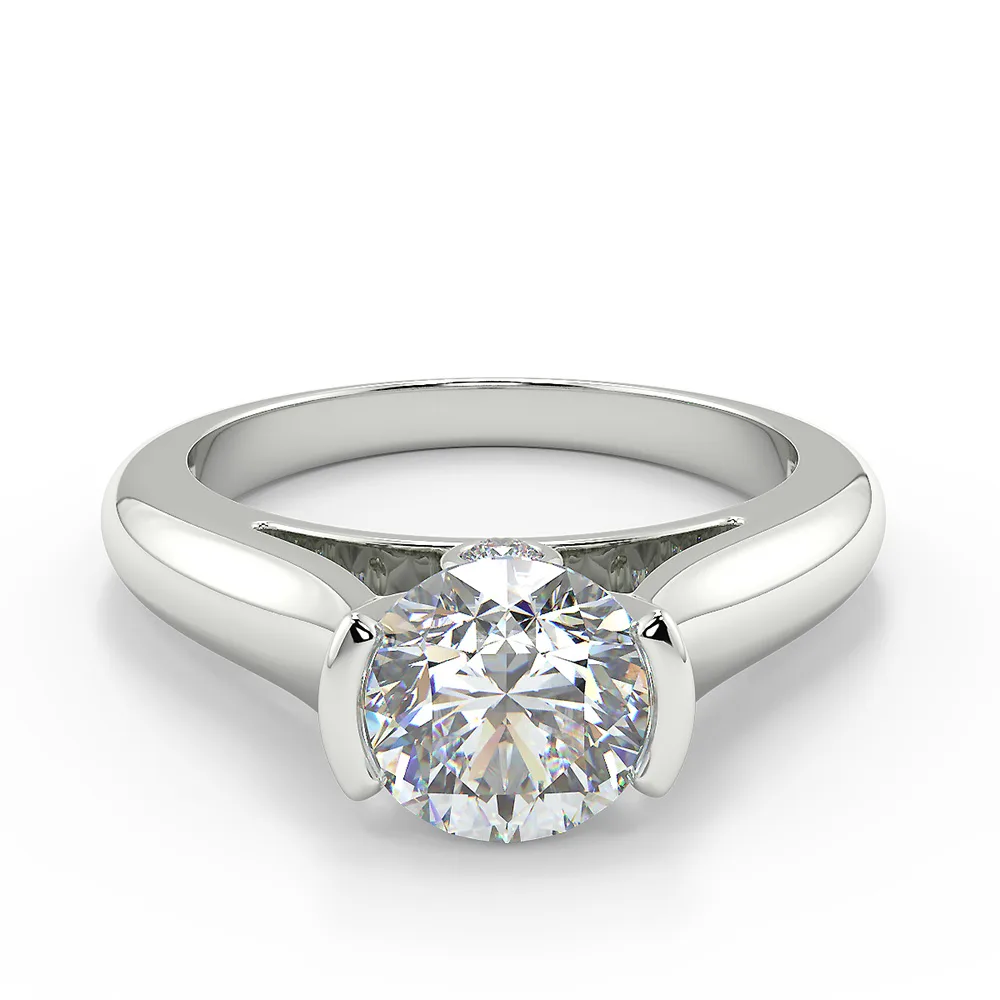 San Moissan USA Moissanite Diamond Wedding Ring For Women
